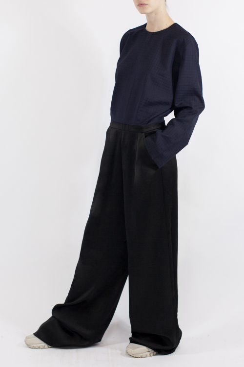 Charlie May Grid Devore Jumpsuit
